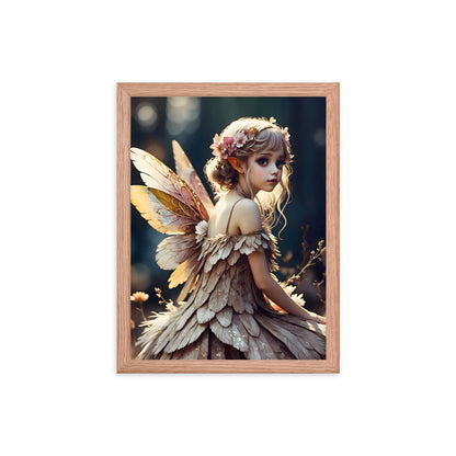 Fairy of the Woods Framed Art Print