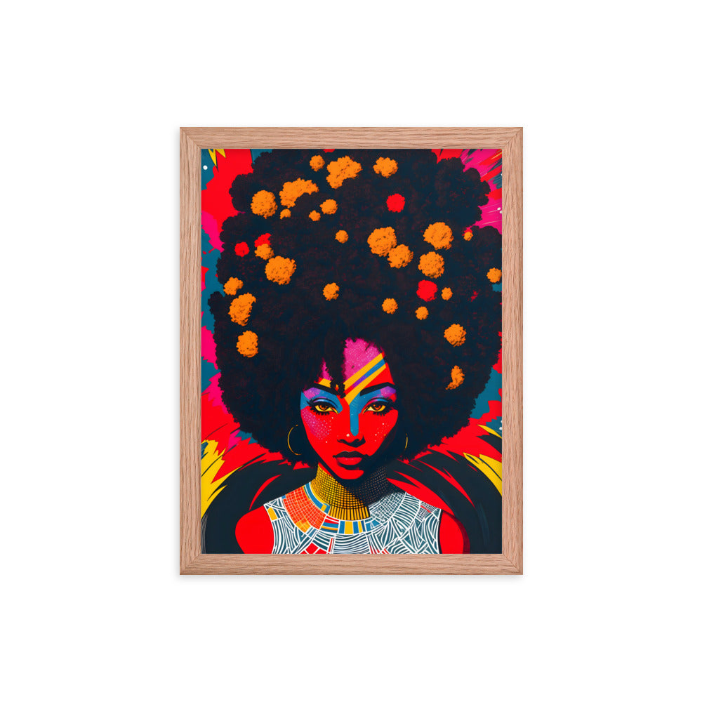 Red Queen Framed Art Print