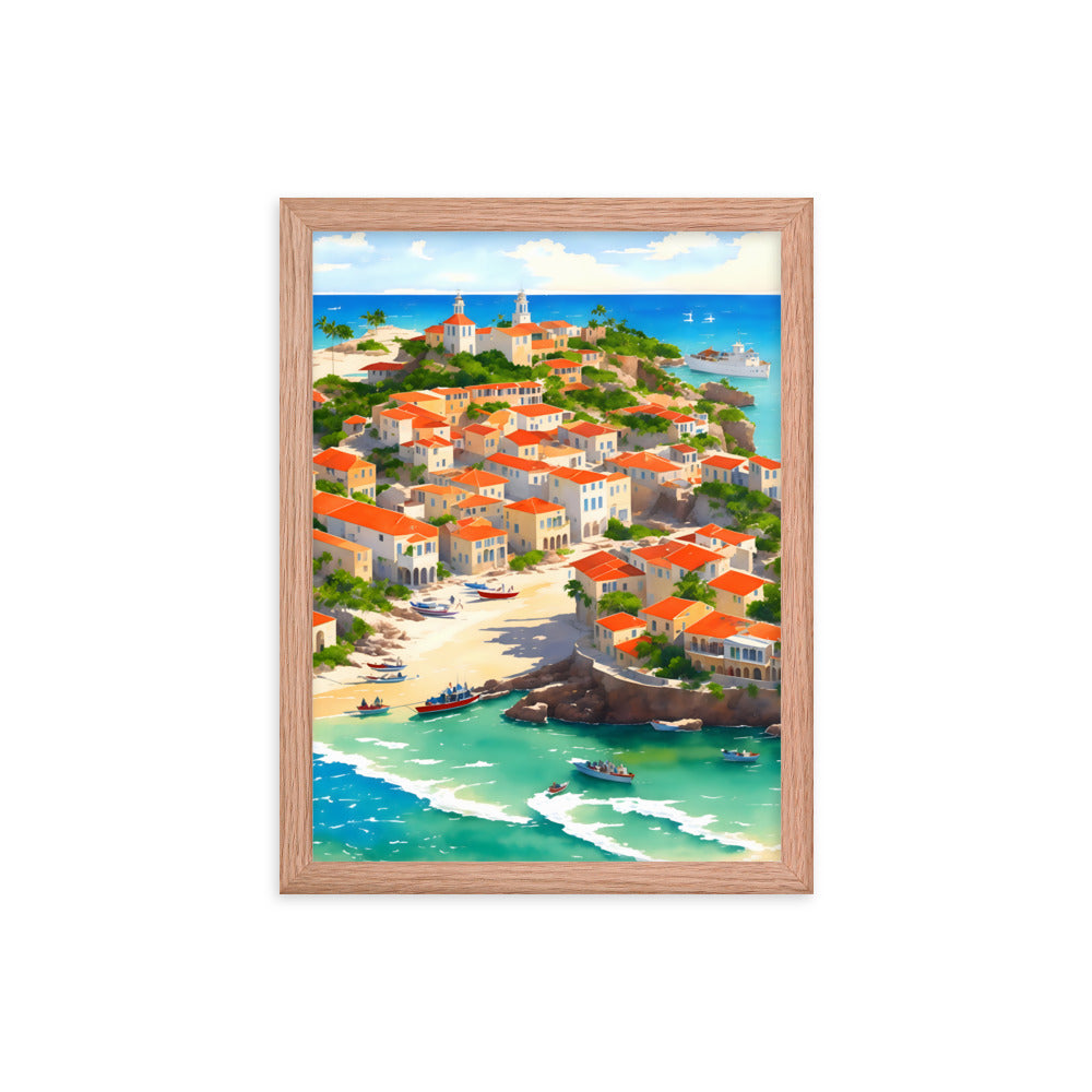 Echoes of Cuba Framed Art Print