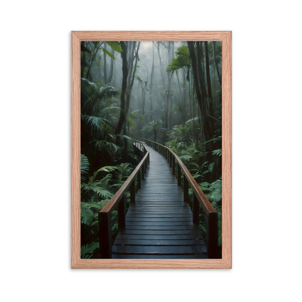 Trail of Tranquility Framed Art Print