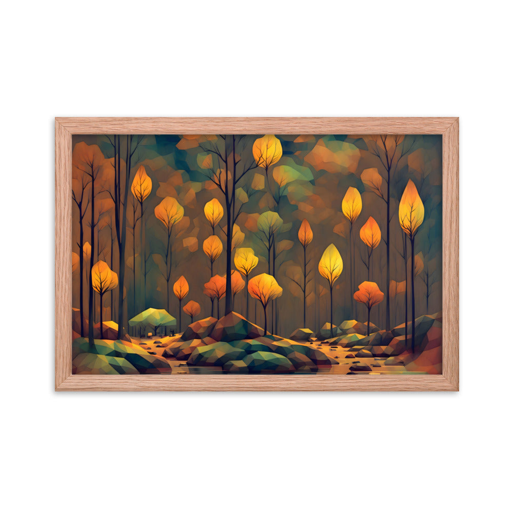 Season's Change Framed Art Print