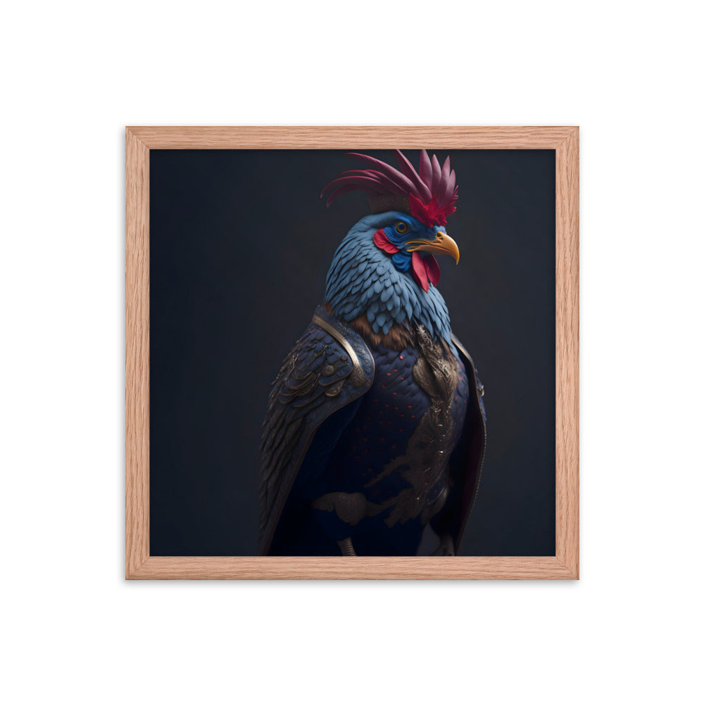 Aristocratic Avian Framed Art Print