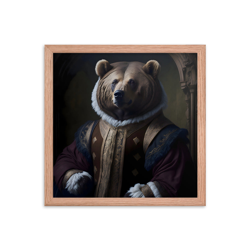 Baron Bearington Framed Art Print