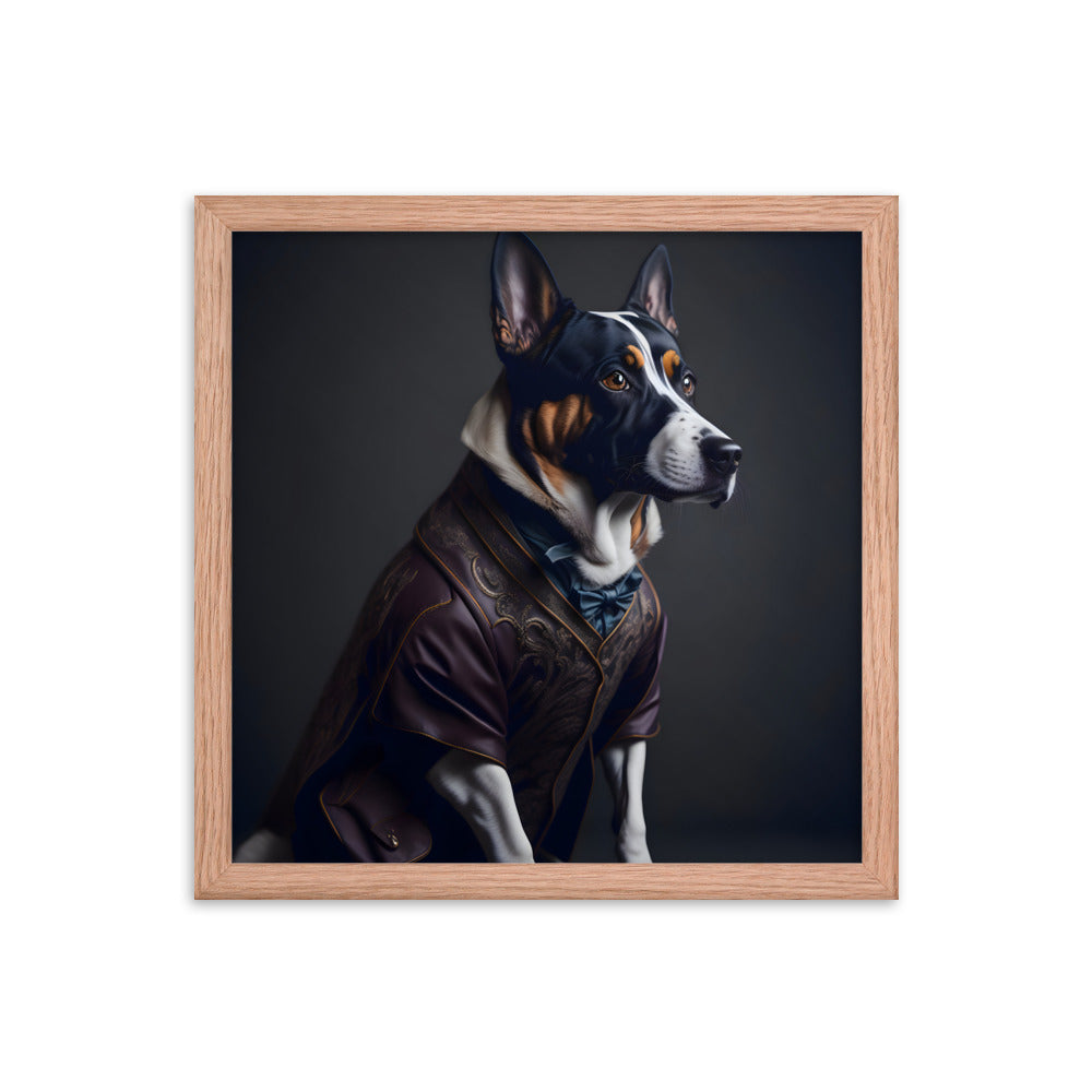 Duke of the Doghouse Framed Art Print