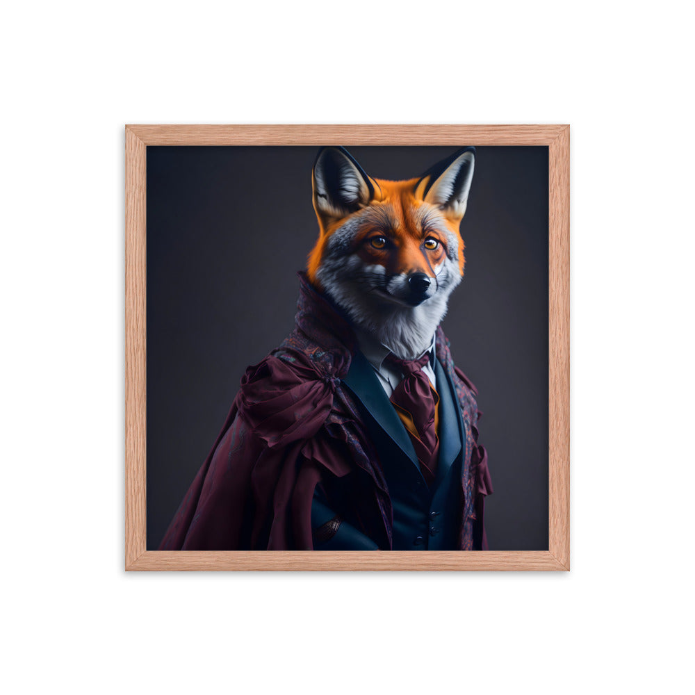 Regal Reynard Framed Art Print