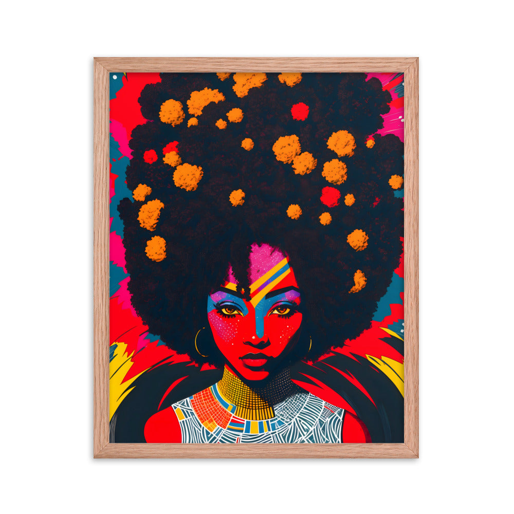 Red Queen Framed Art Print