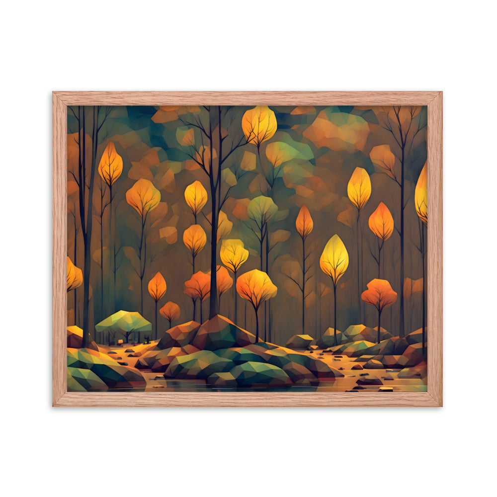 Season's Change Framed Art Print