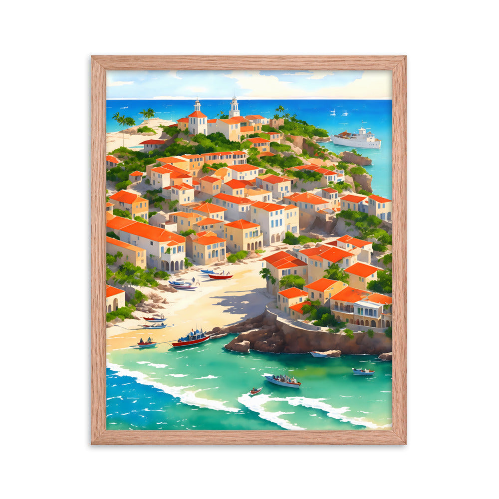 Echoes of Cuba Framed Art Print