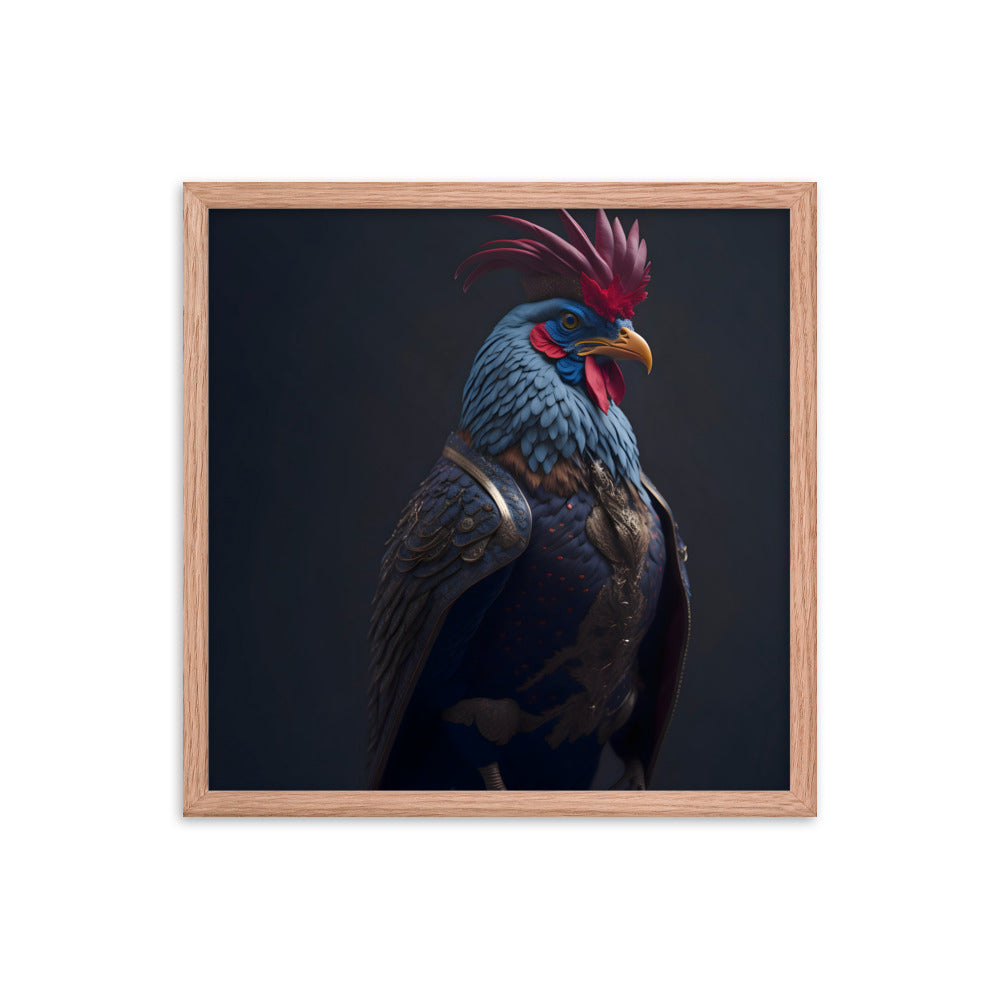 Aristocratic Avian Framed Art Print