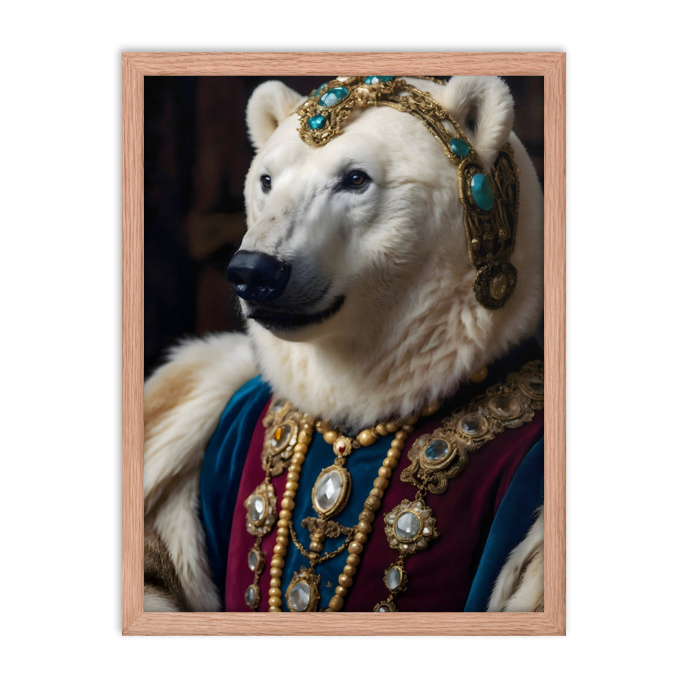 Arctic Aristocrat Framed Art Print