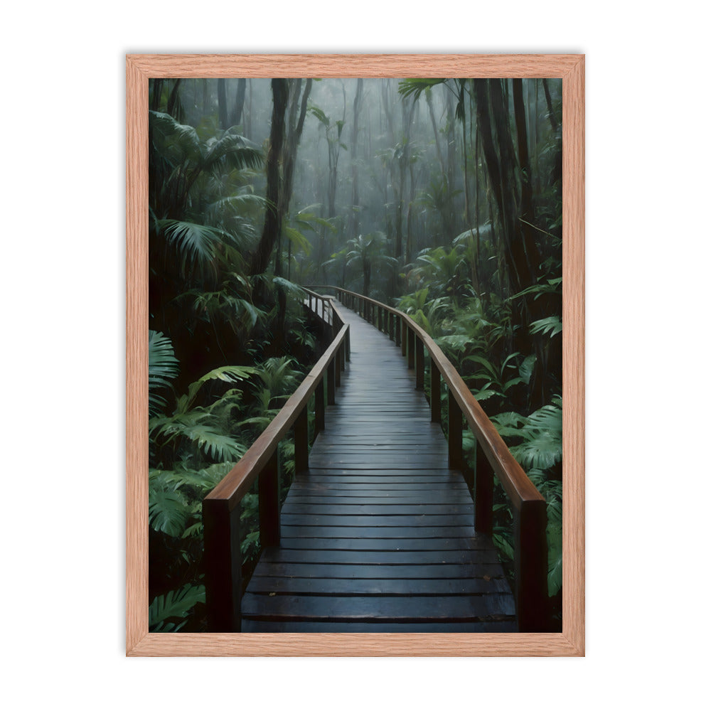 Trail of Tranquility Framed Art Print