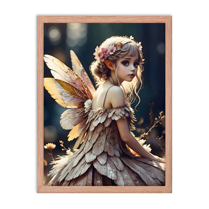 Fairy of the Woods Framed Art Print