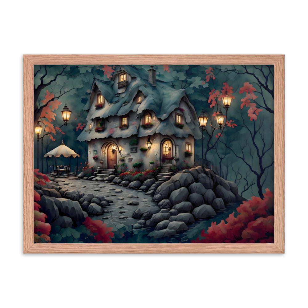 The Lost Cottage Framed Art Print