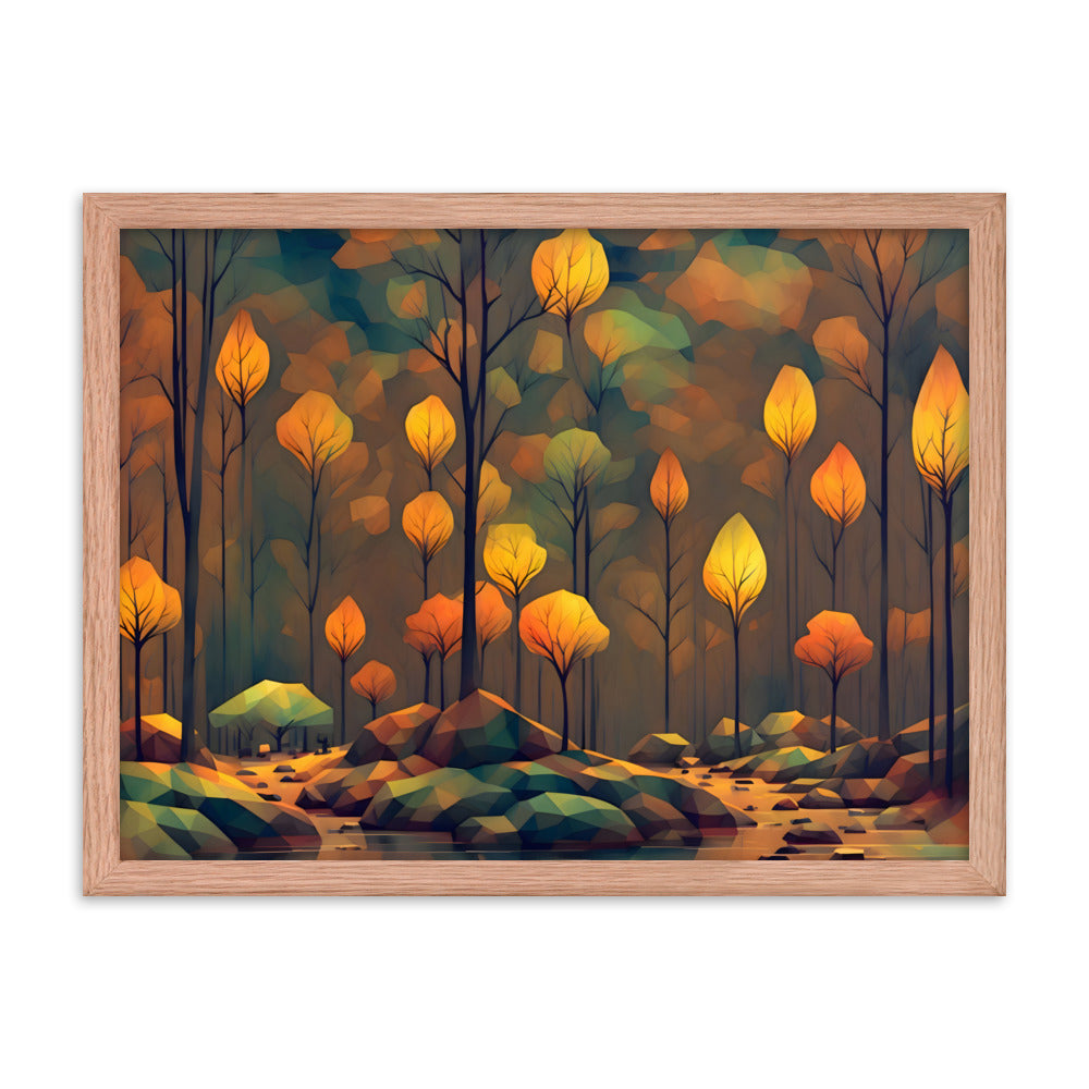 Season's Change Framed Art Print