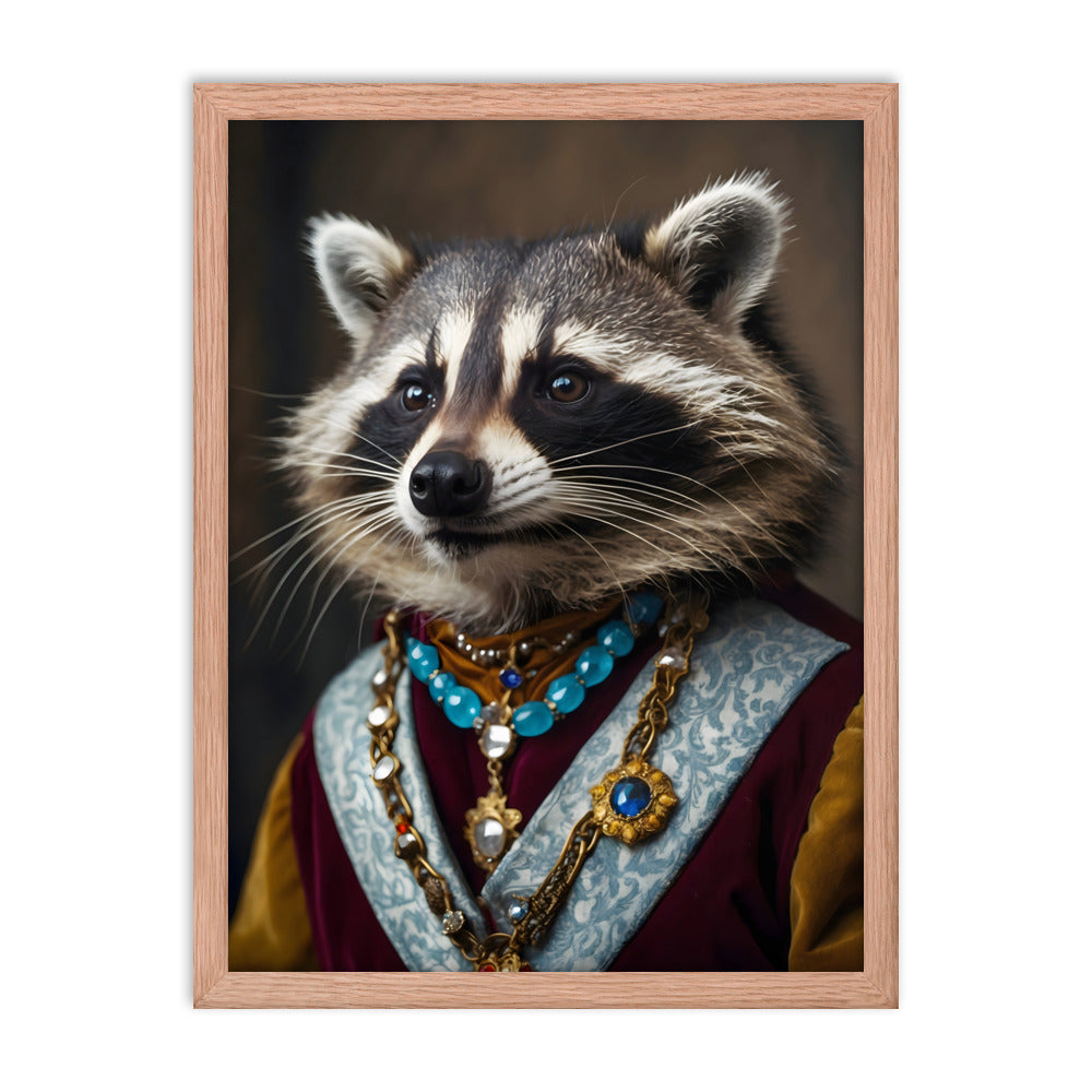 Baron Bandit Framed Art Print