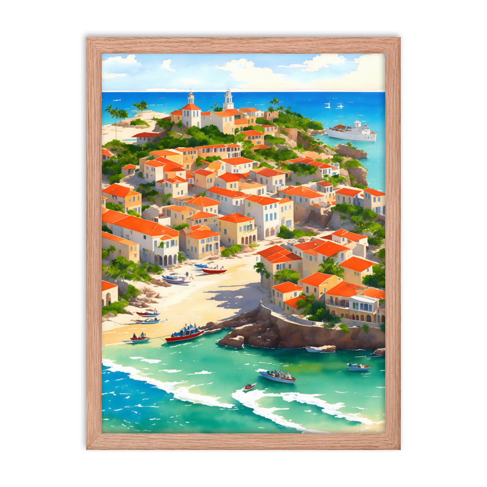 Echoes of Cuba Framed Art Print