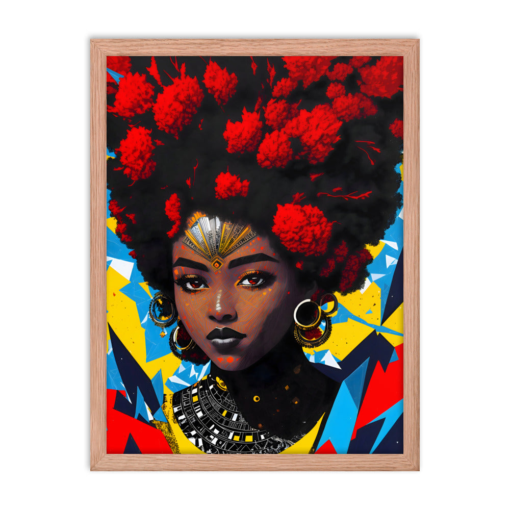 Colors of Her Soul Framed Art Print