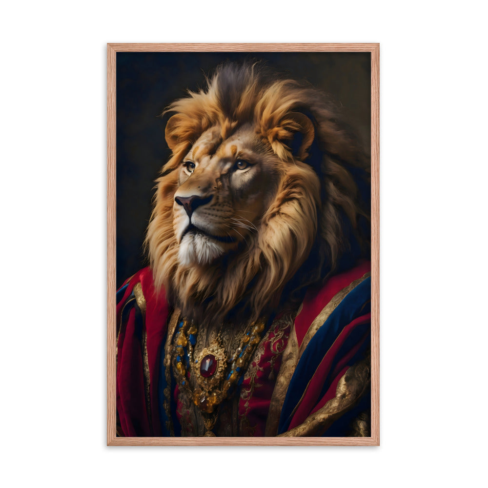 Lion King Framed Art Print