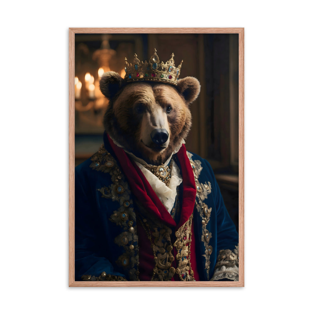 Forest King Framed Art Print