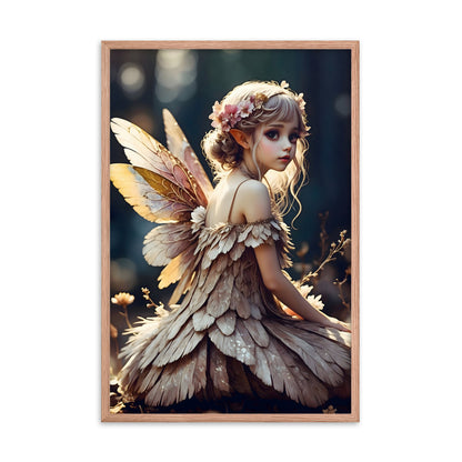 Fairy of the Woods Framed Art Print