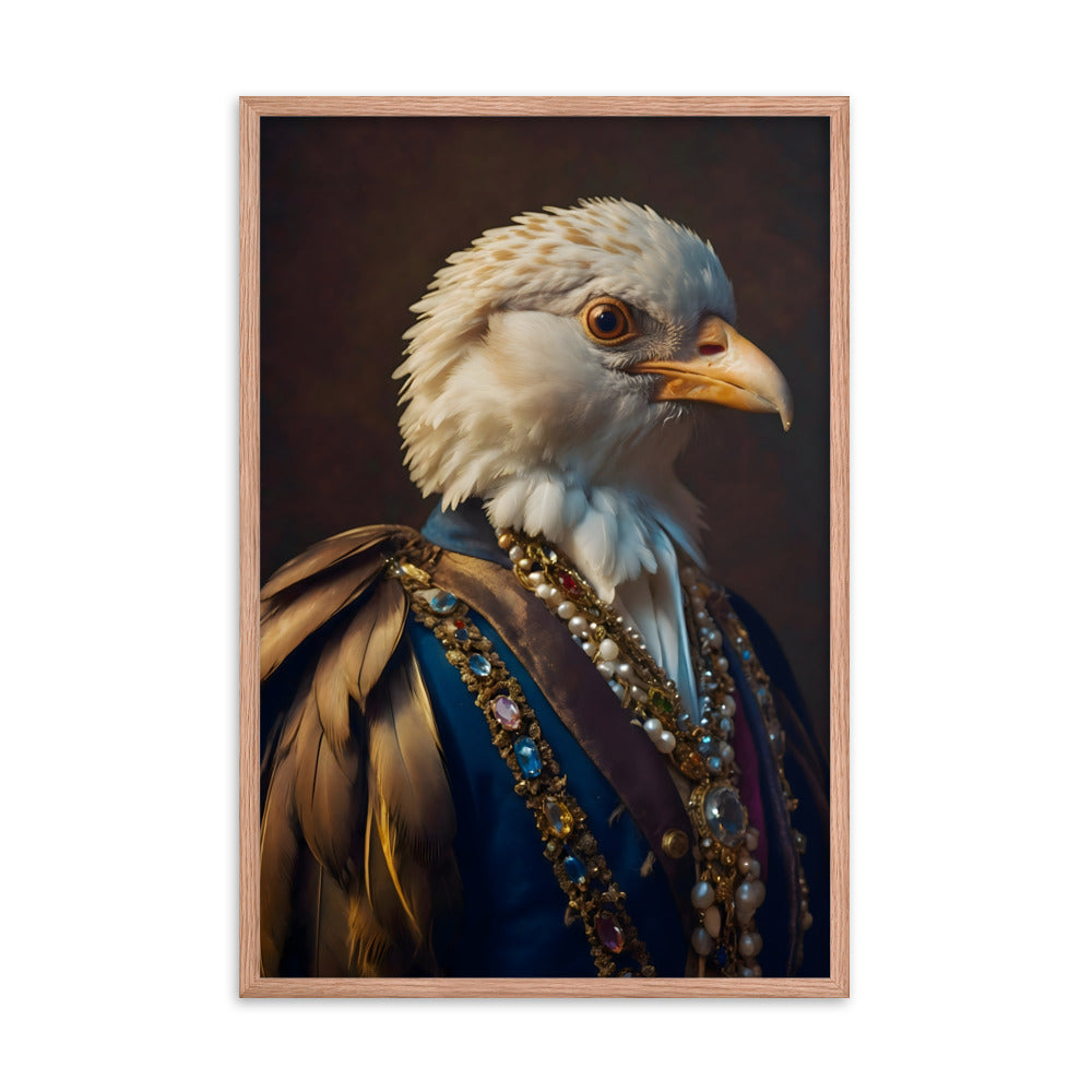 Feathered Nobility Framed Art Print