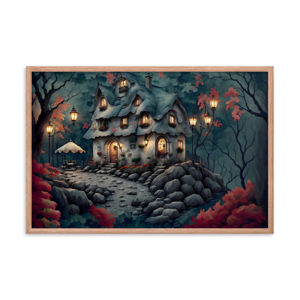 The Lost Cottage Framed Art Print