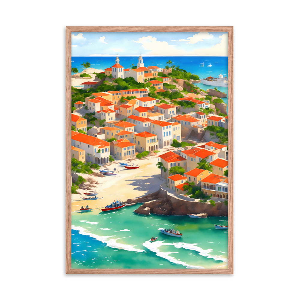 Echoes of Cuba Framed Art Print