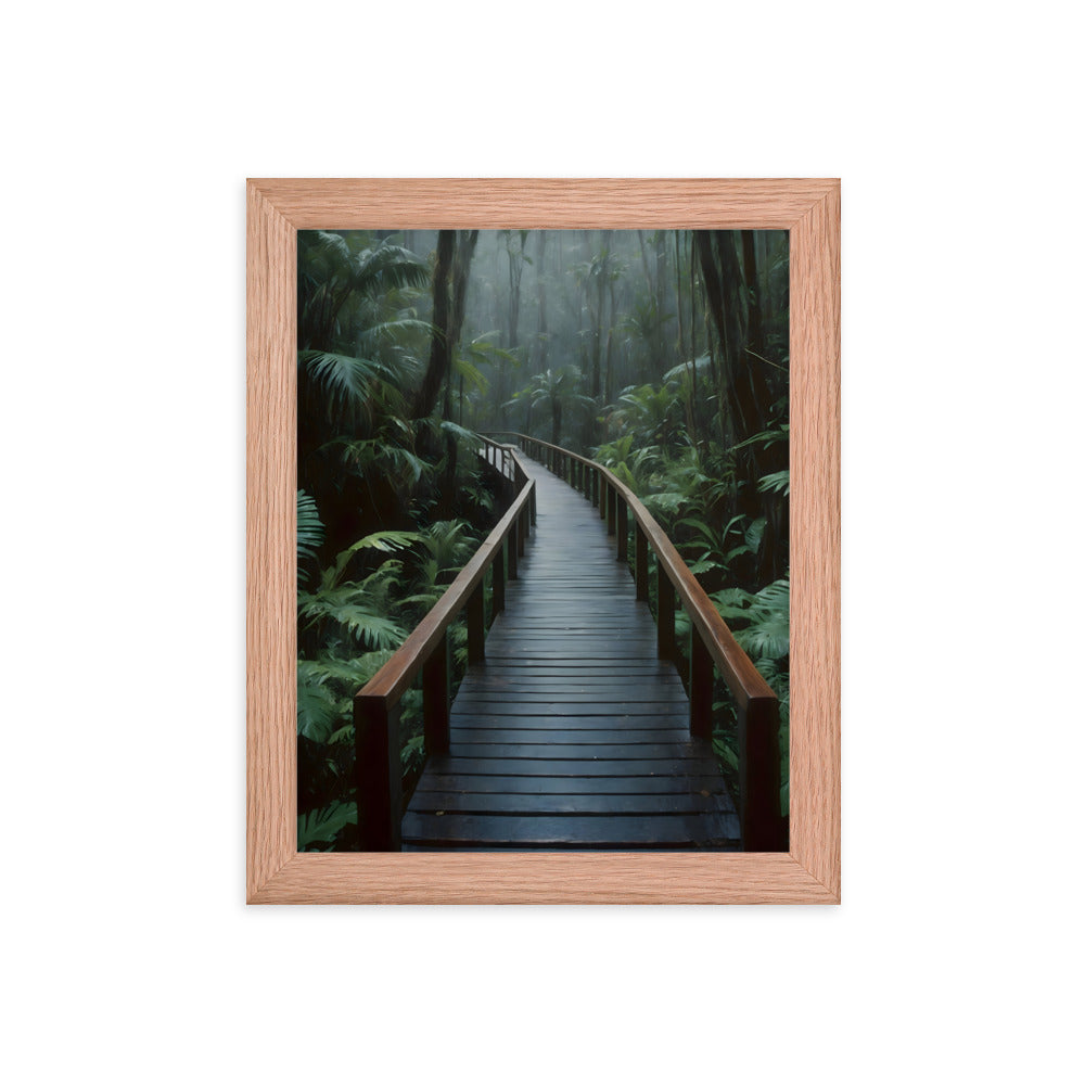 Trail of Tranquility Framed Art Print