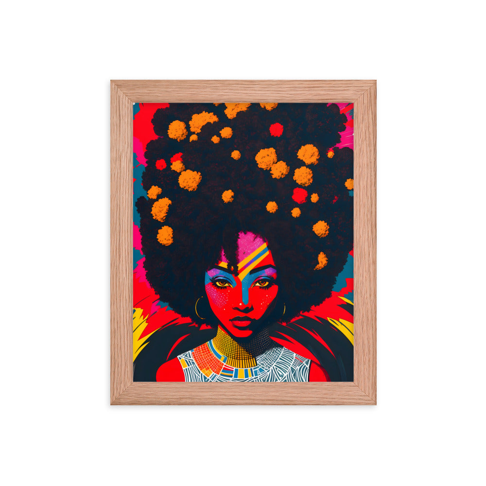 Red Queen Framed Art Print