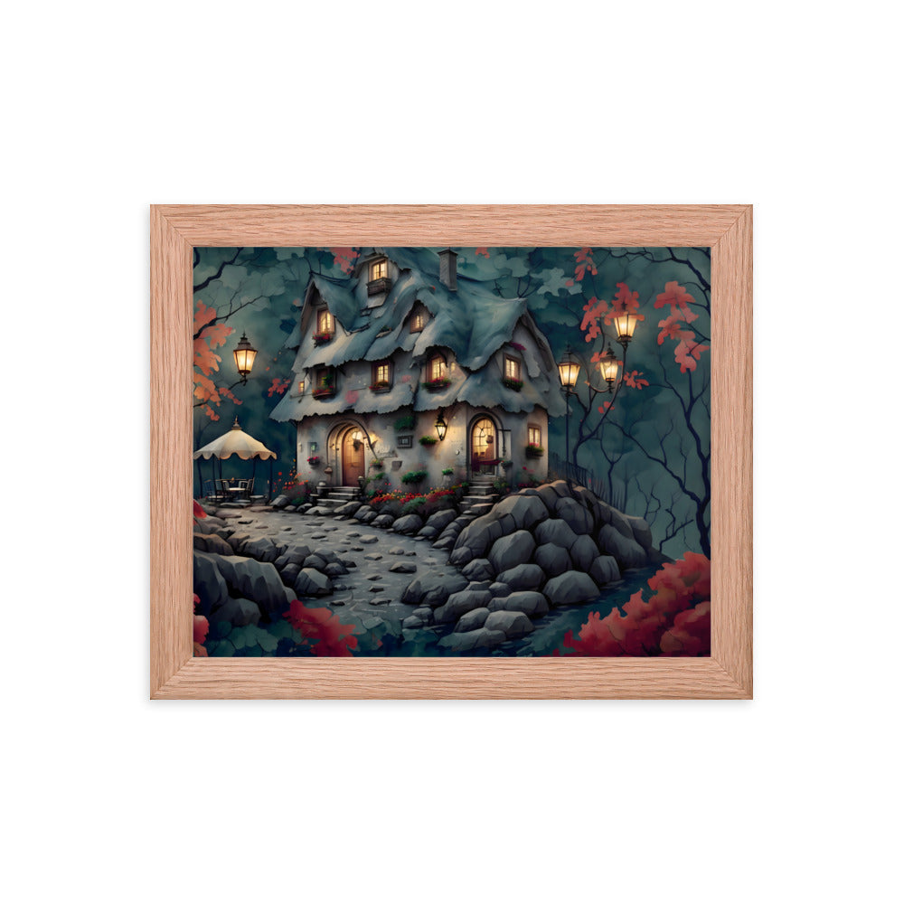 The Lost Cottage Framed Art Print