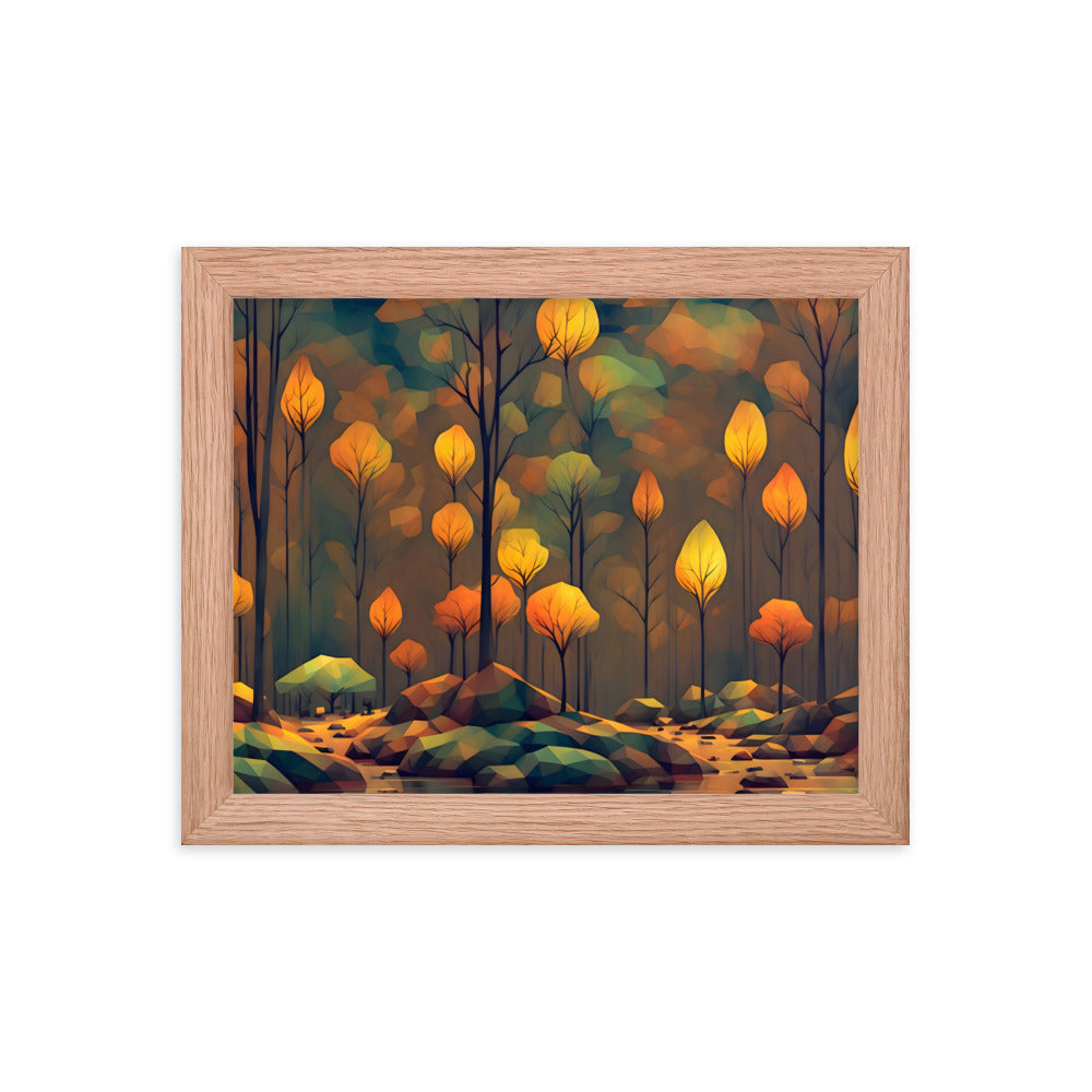 Season's Change Framed Art Print