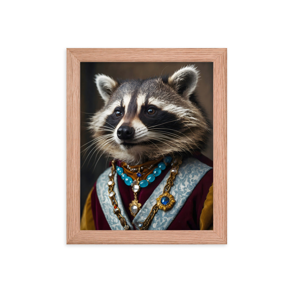 Baron Bandit Framed Art Print