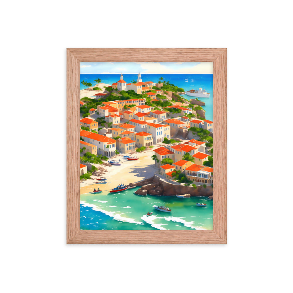 Echoes of Cuba Framed Art Print