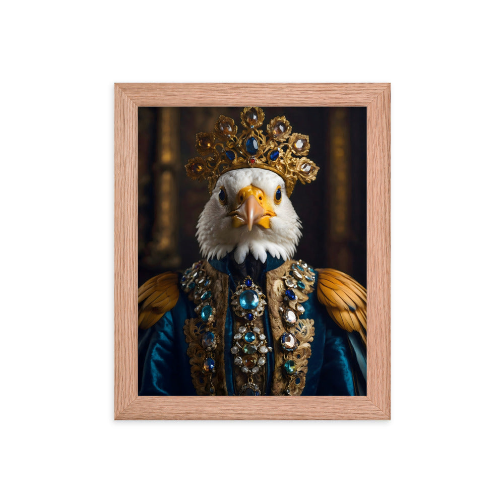 Avian Aristocrat Framed Art Print