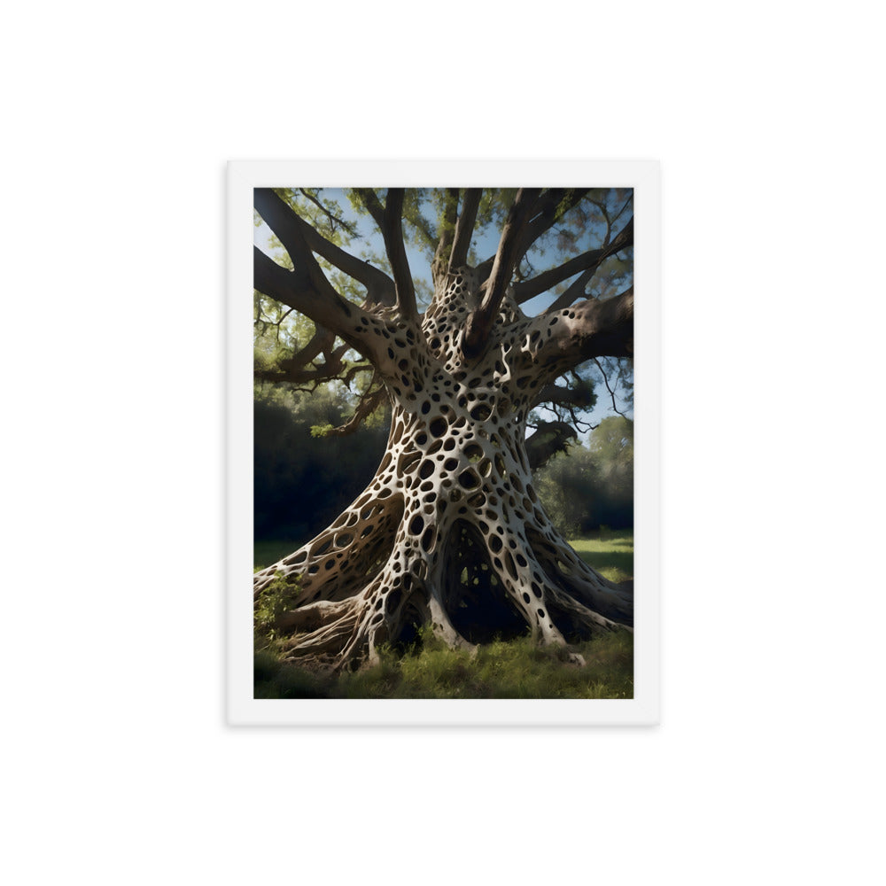 Hallowed Tree Framed Art Print