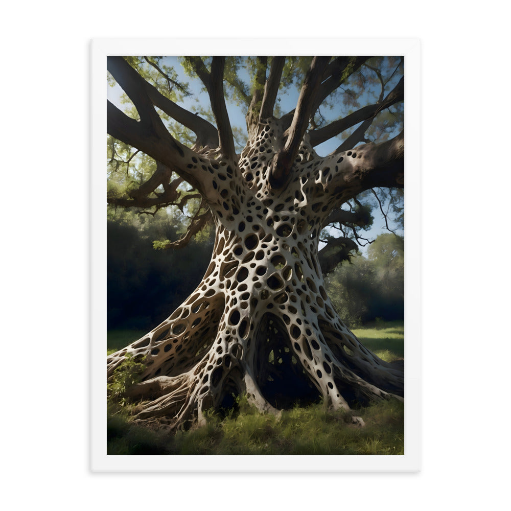 Hallowed Tree Framed Art Print