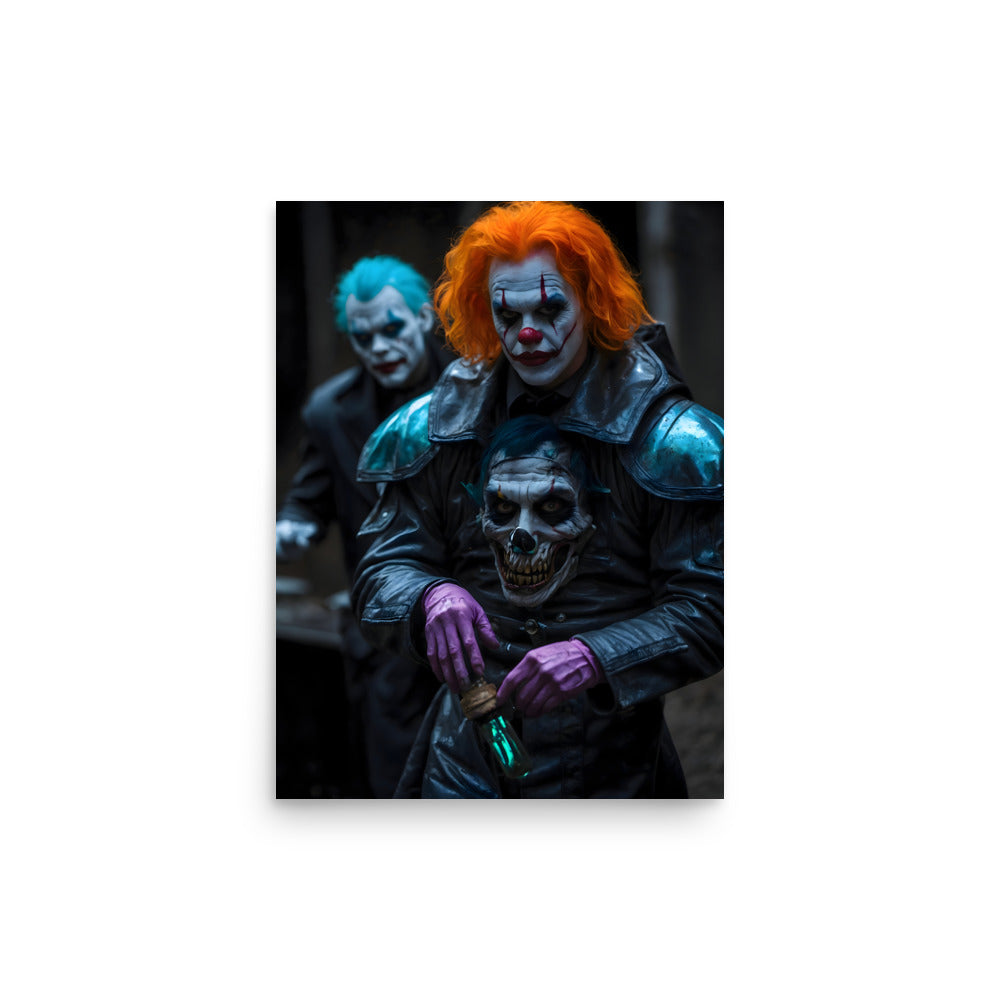 Clown Chaos Crew Poster