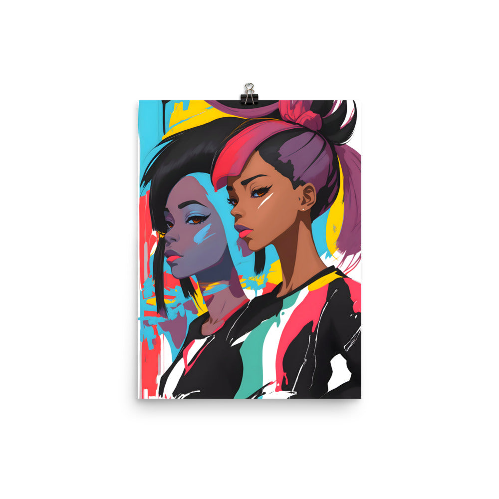 Sisterhood in Color Poster