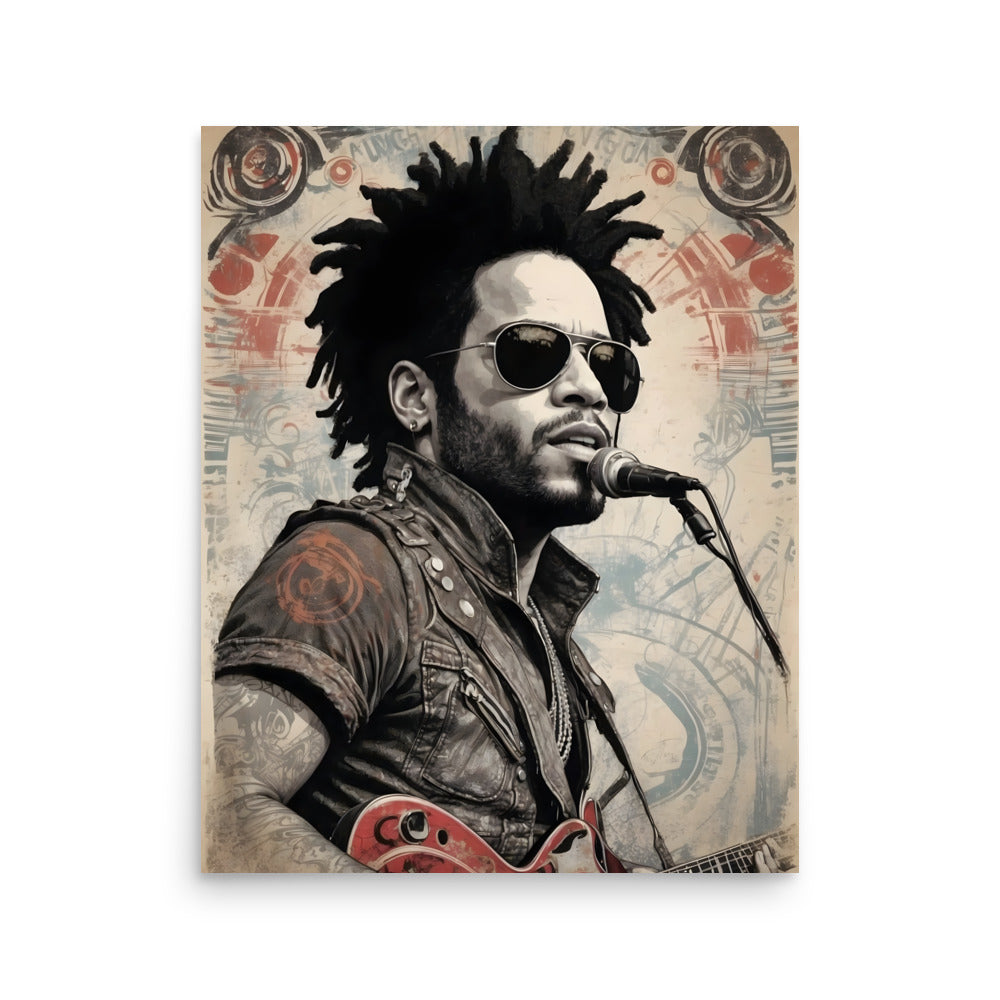 Lenny Kravitz Poster