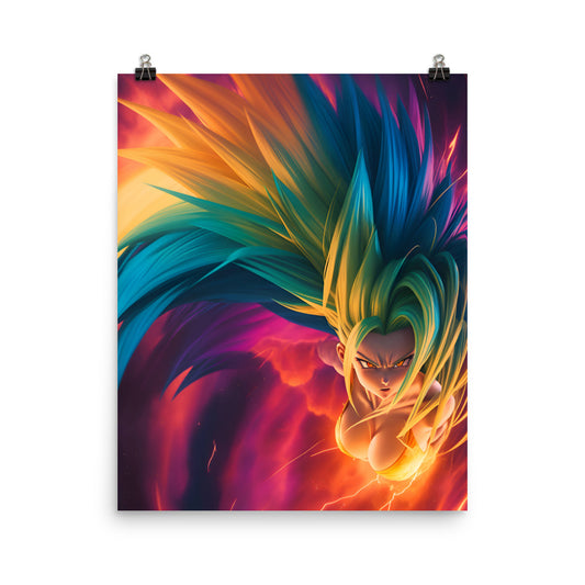 Energy Super Saiyan Poster