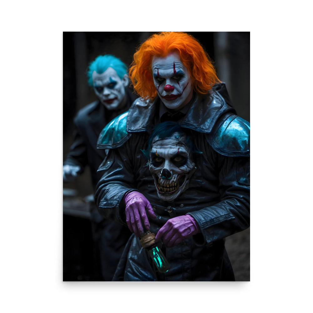 Clown Chaos Crew Poster