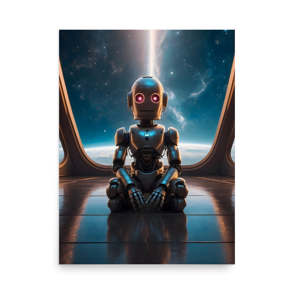 Cosmic Contemplation Poster