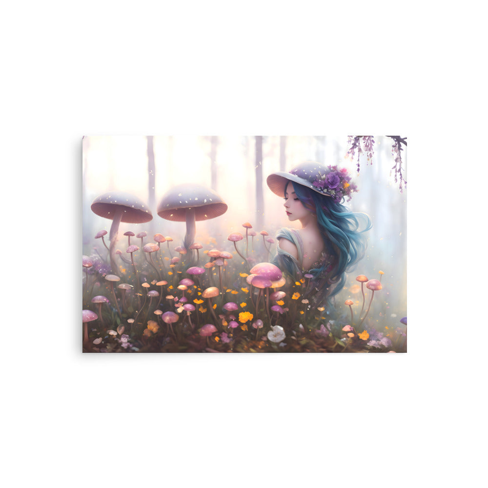 Mushroom Maiden Poster