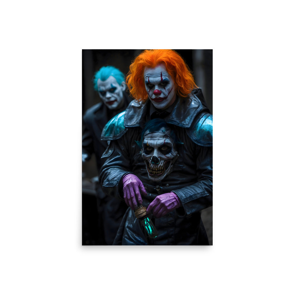 Clown Chaos Crew Poster