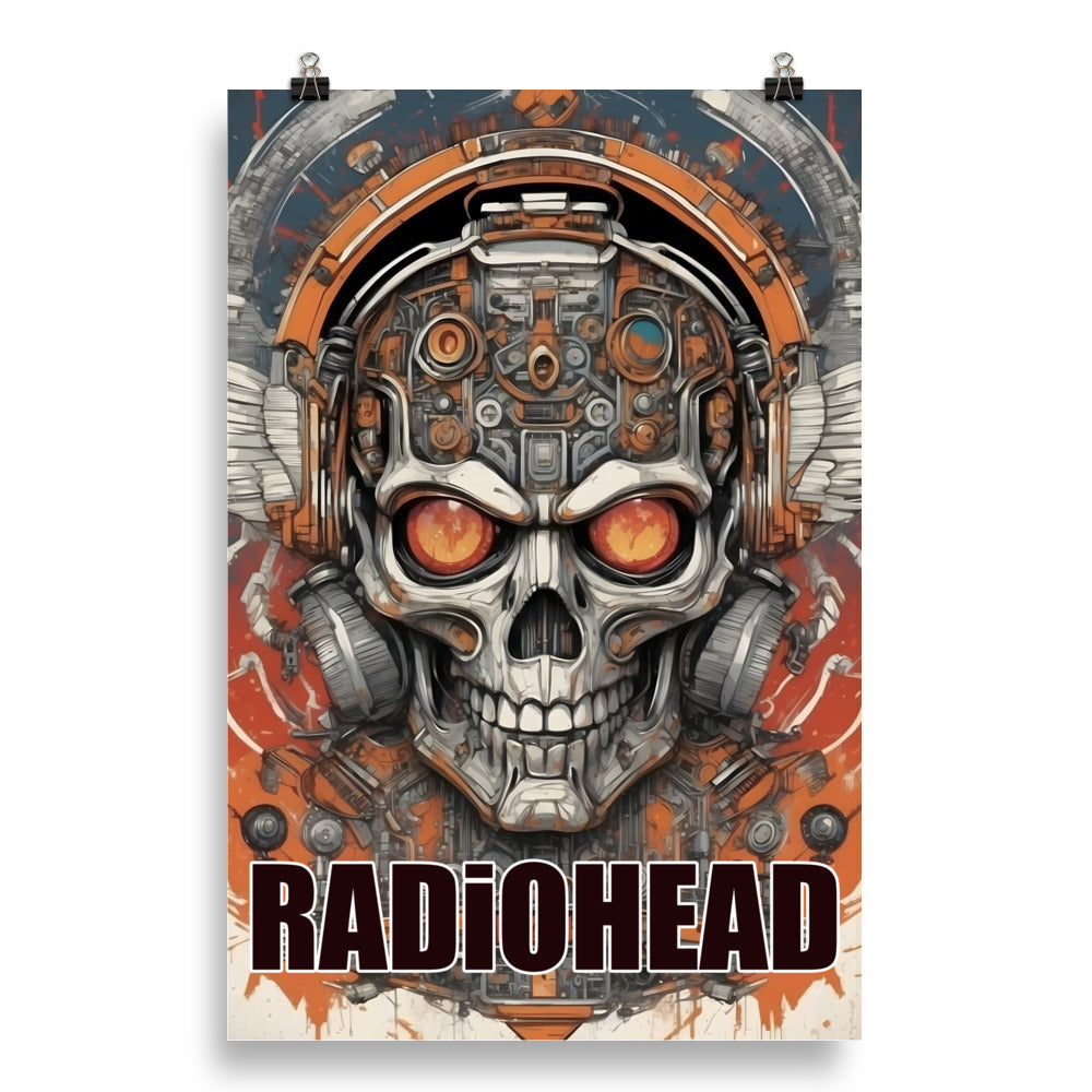 Radiohead Music Tour Poster