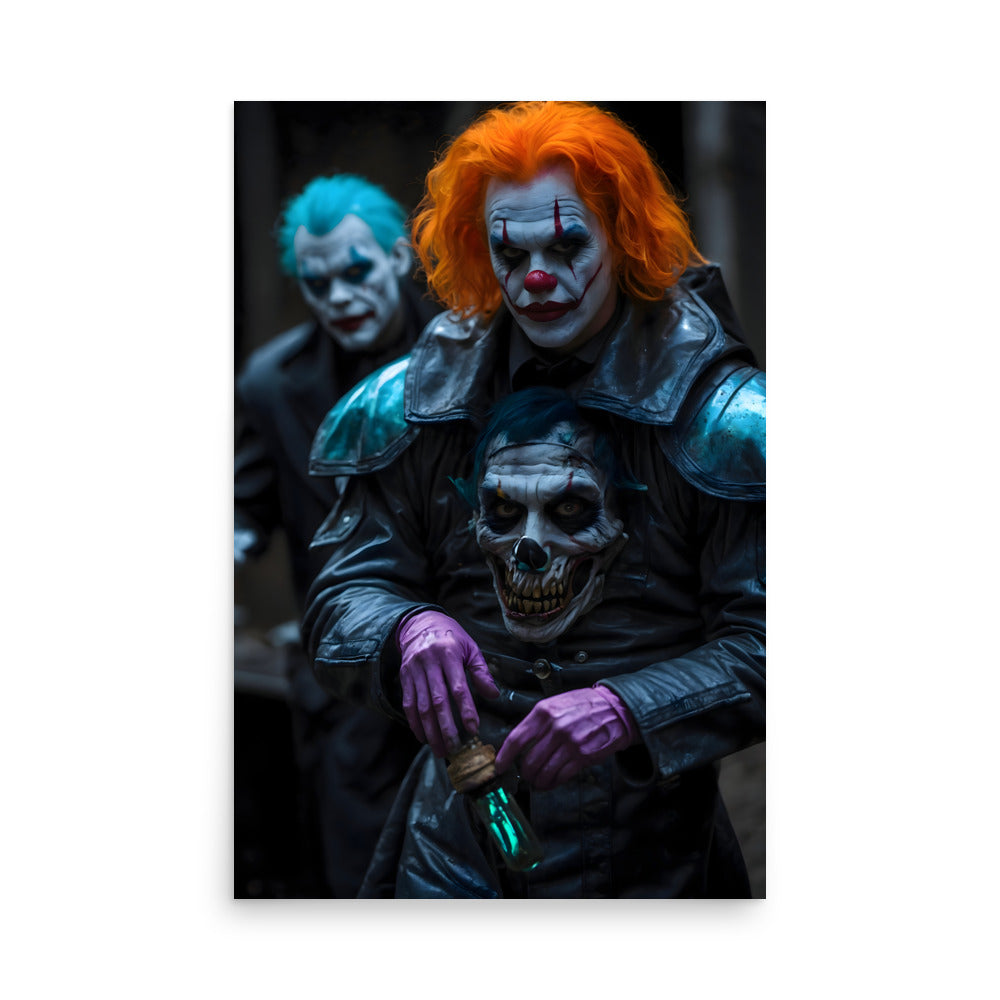 Clown Chaos Crew Poster