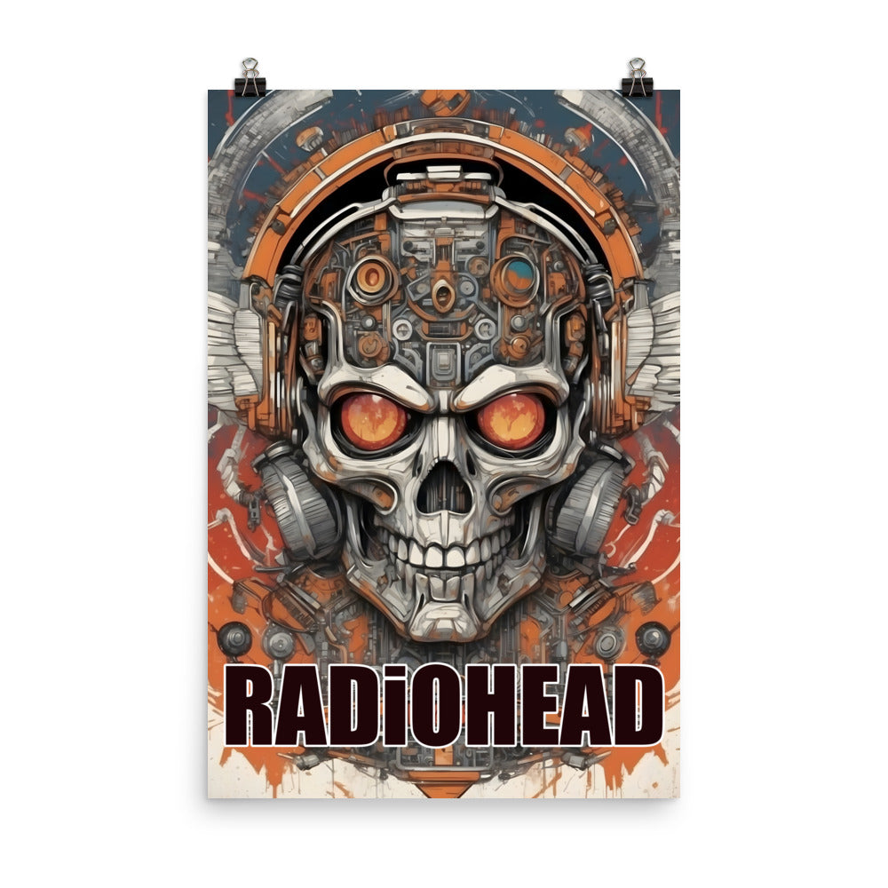 Radiohead Music Tour Poster