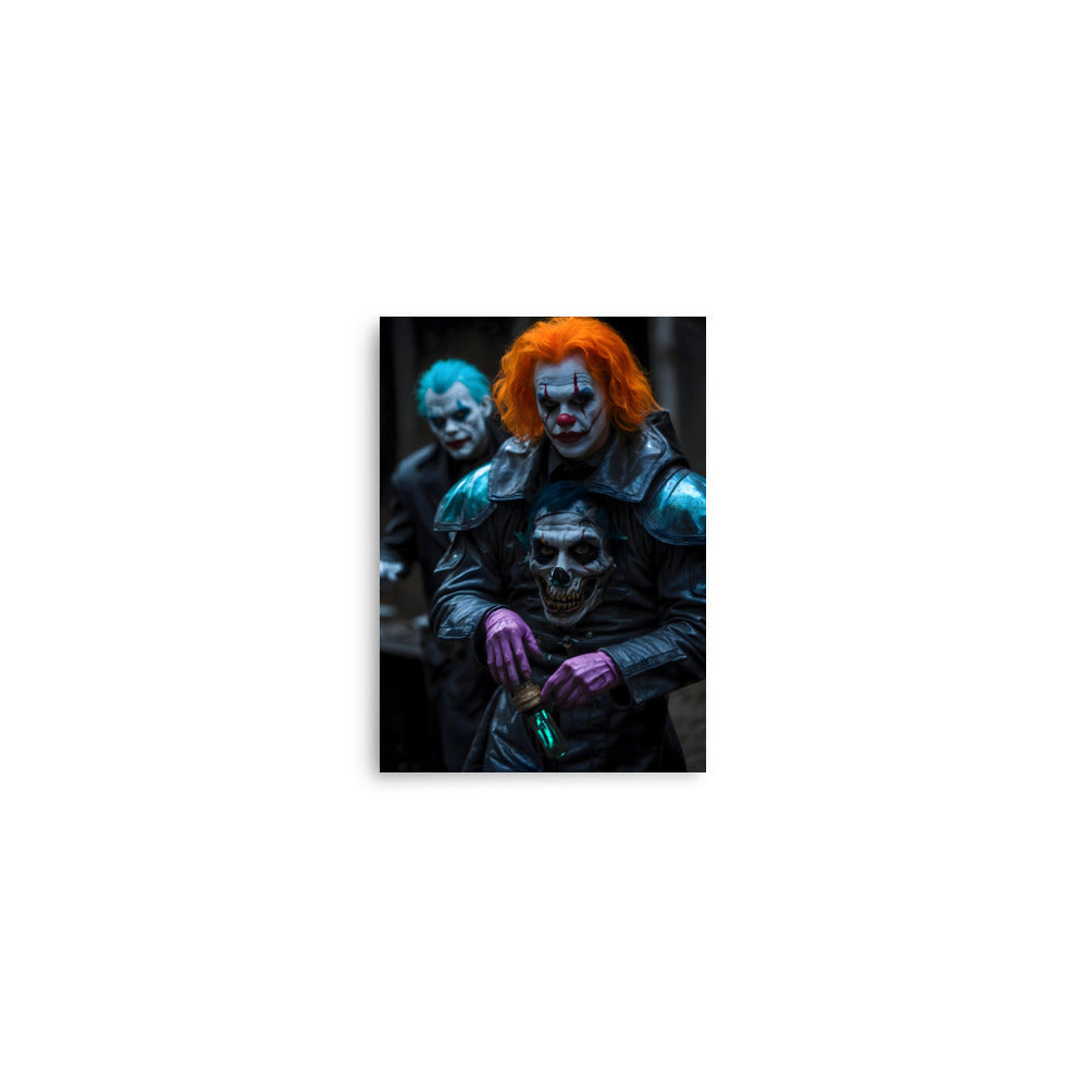 Clown Chaos Crew Poster