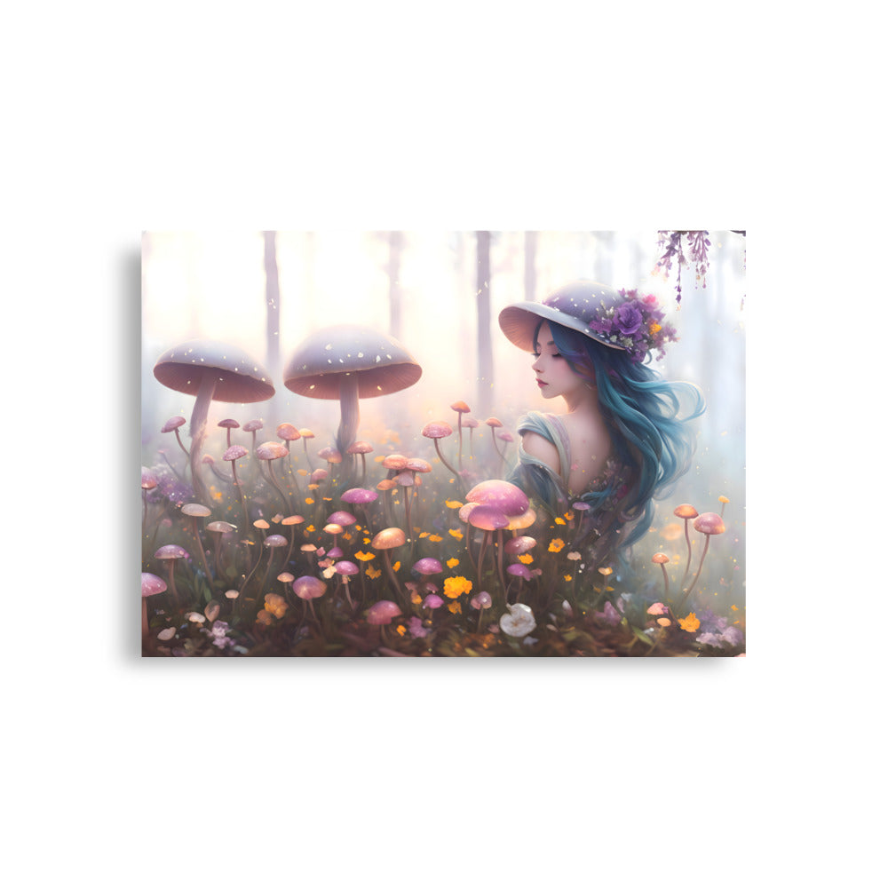 Mushroom Maiden Poster