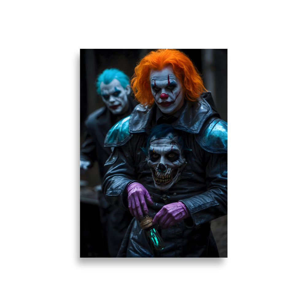 Clown Chaos Crew Poster